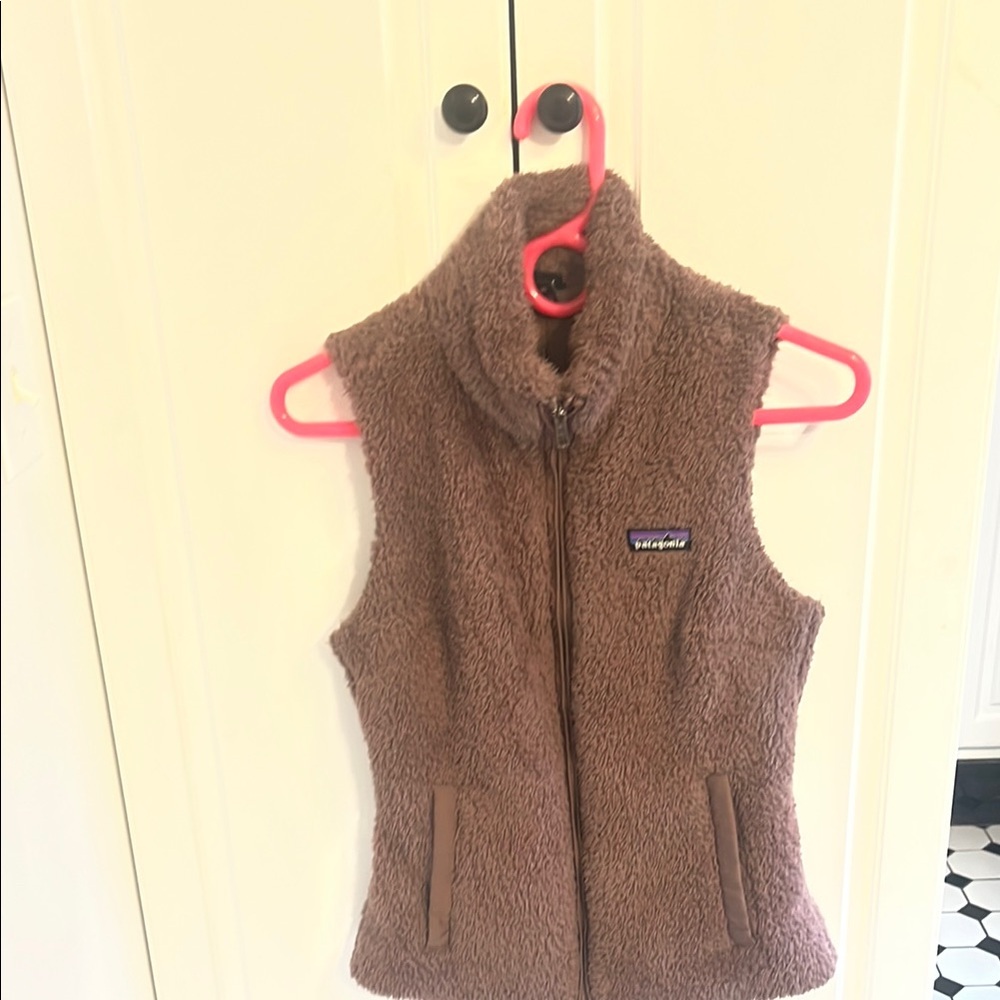 Patagonia Fleece Vest - Cozy Brown/Mauve